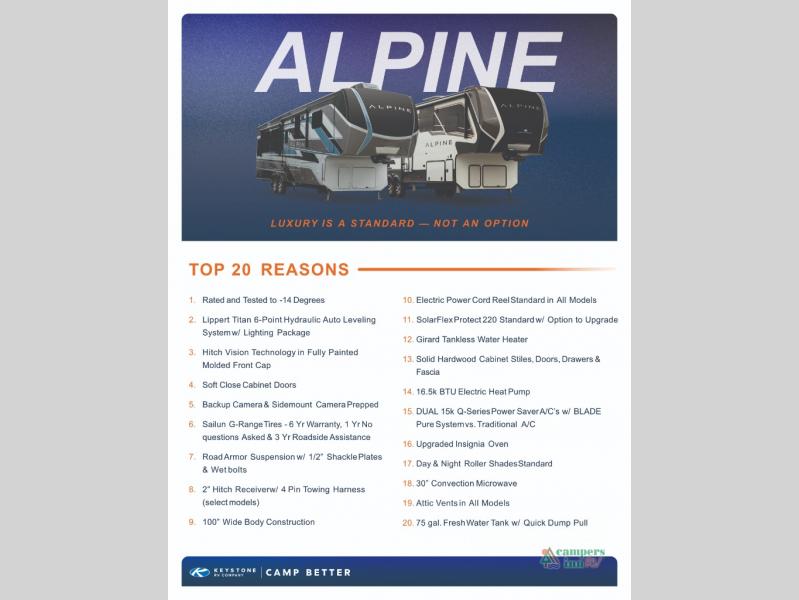 2024 Keystone RV alpine