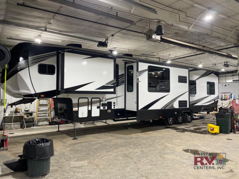 Used 2020 Heartland Torque 416 Toy Hauler Fifth Wheel at Campers Inn ...