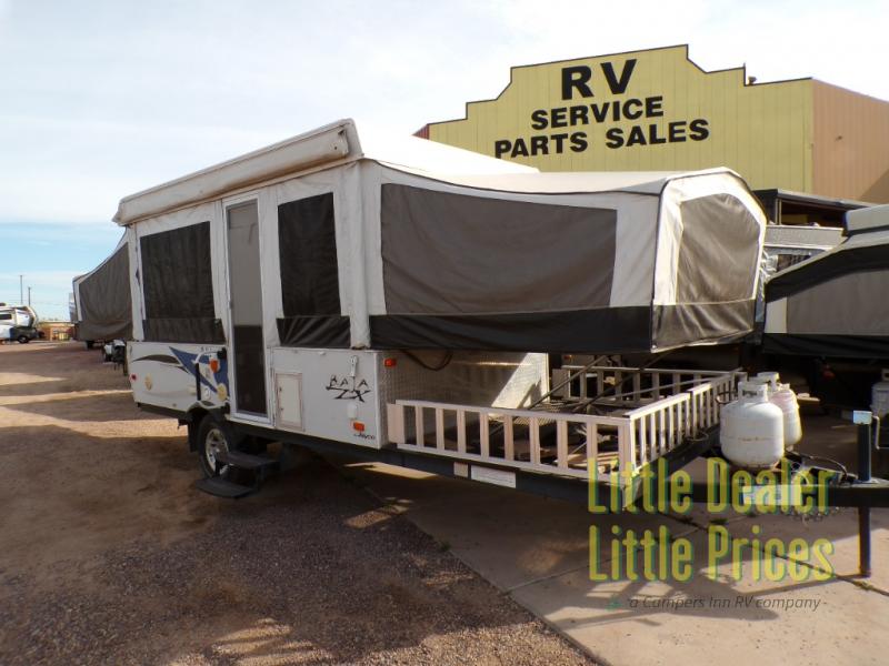 キャンパー Used 2013 Jayco Jay Flight 12E Folding Pop-Up Camper at