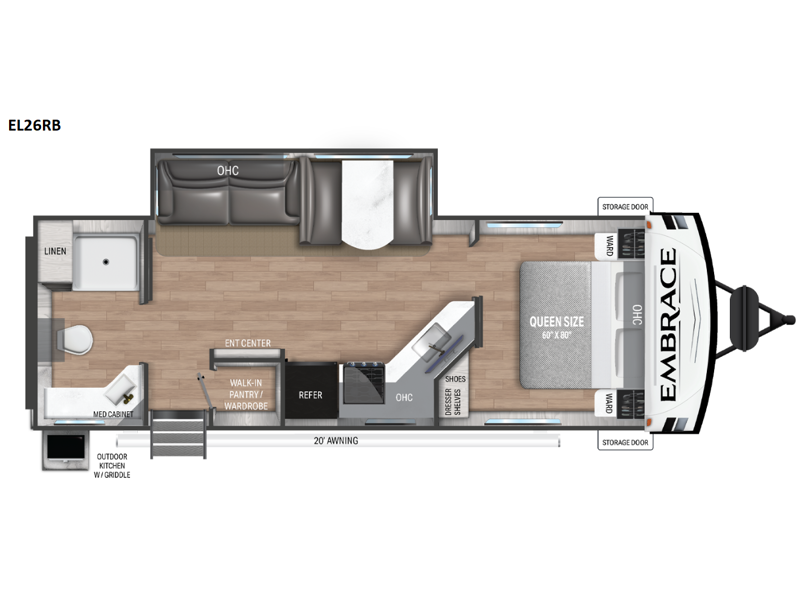 2025 Cruiser RV embrace