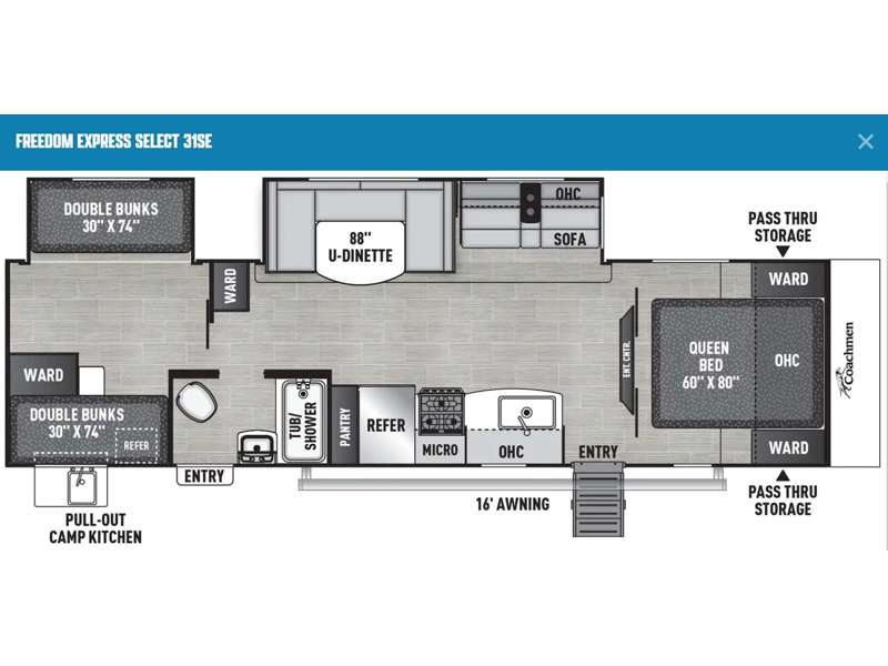 2025 Coachmen RV freedom express select