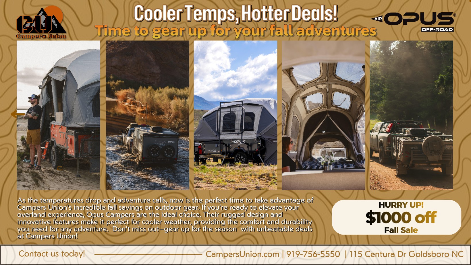 Cooler Temps, Hotter Deals