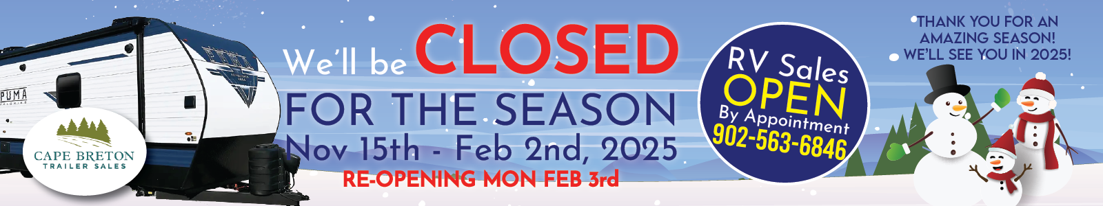 November closing