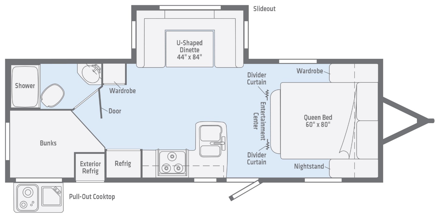 Bunkhouse Floorplan