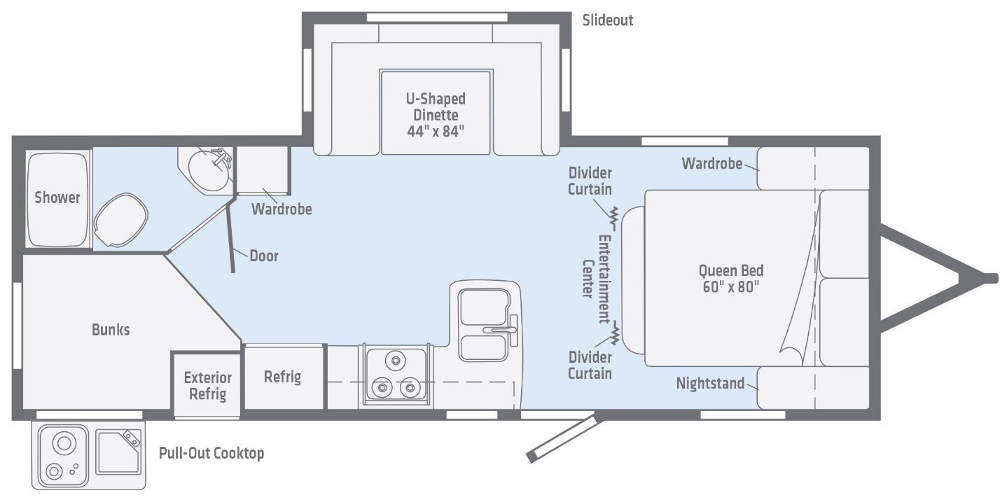 Outside Kitchen Floorplan