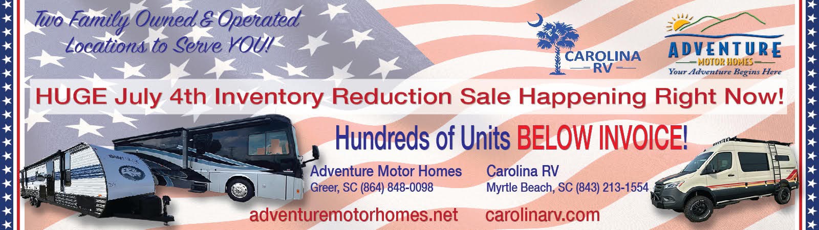 4th of July Sales Event