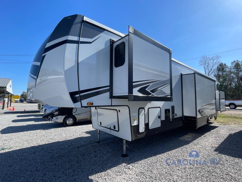 New 2024 Forest River RV Sandpiper 4002FB Fifth Wheel at Carolina RV