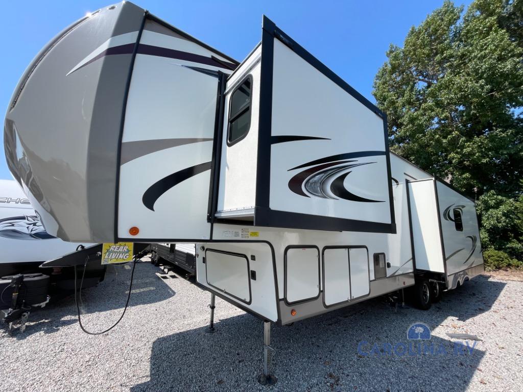 Used 2021 Forest River RV Wildwood Heritage Glen 338BAR Fifth Wheel at ...