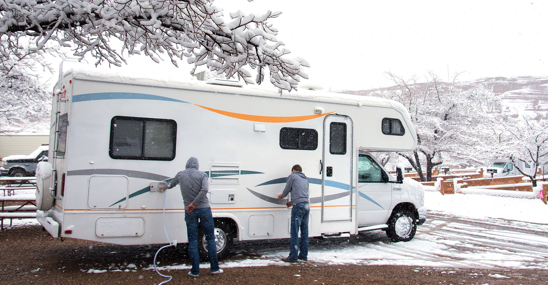 Winterize an RV