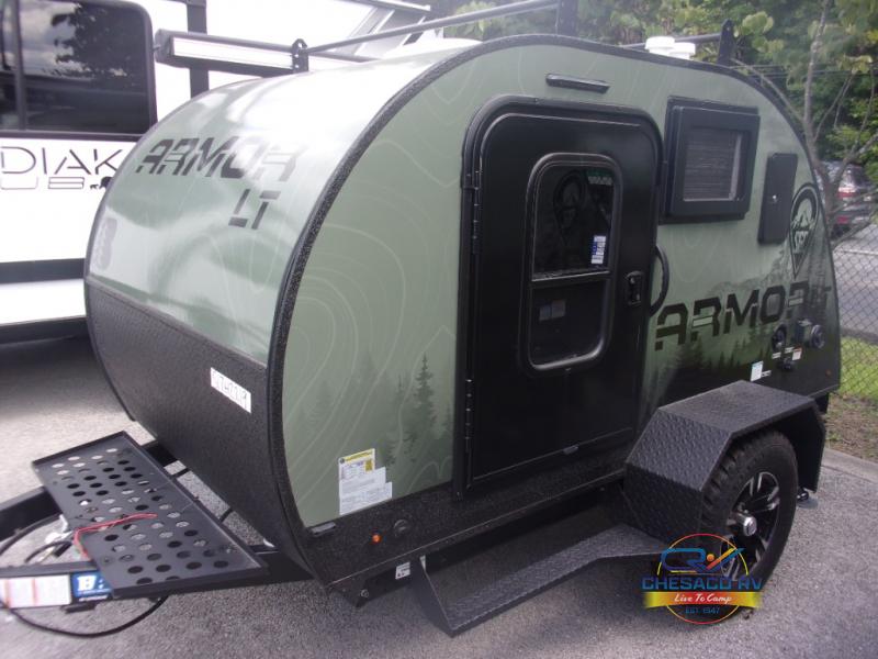 New 2025 Skinny Guy Campers Armor 10LTX Teardrop Trailer at