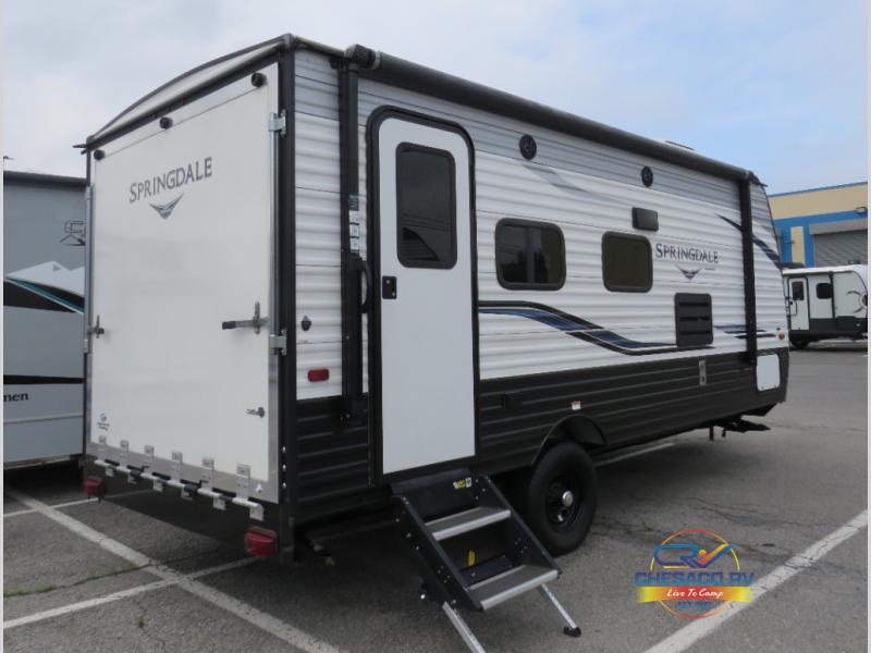 Used 2020 Keystone RV Springdale Mini 1720TH Toy Hauler Travel Trailer ...