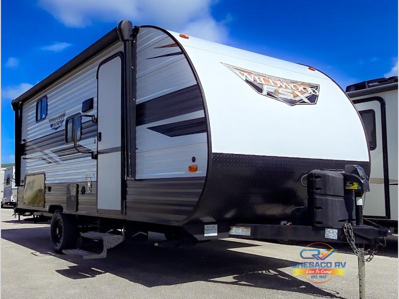 ヴァイス ブレストsp SOLD! - Used 2021 Forest River Wildwood FSX 179DBKX Travel Trailer