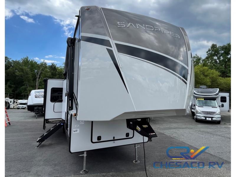 New 2024 Forest River RV Sandpiper 4002FB Fifth Wheel at Chesaco RV