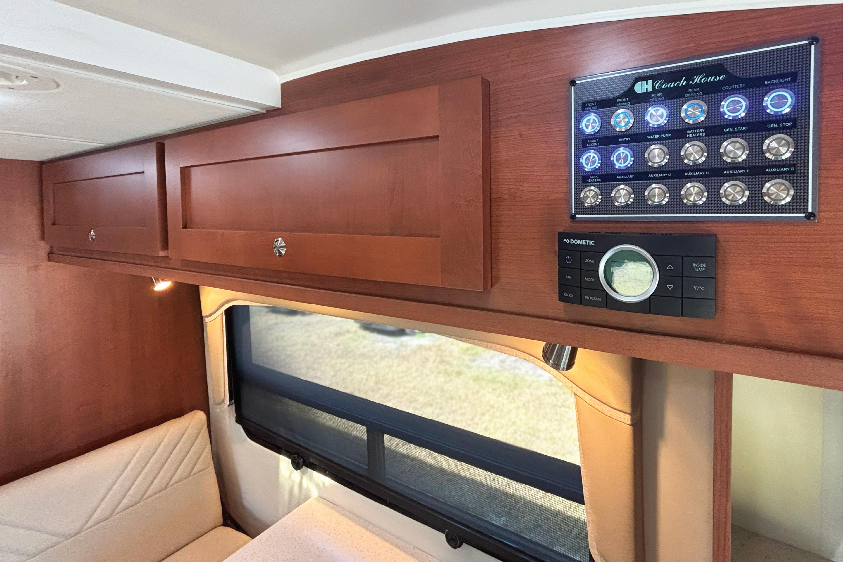 Platinum II 240 Interior Galley Open