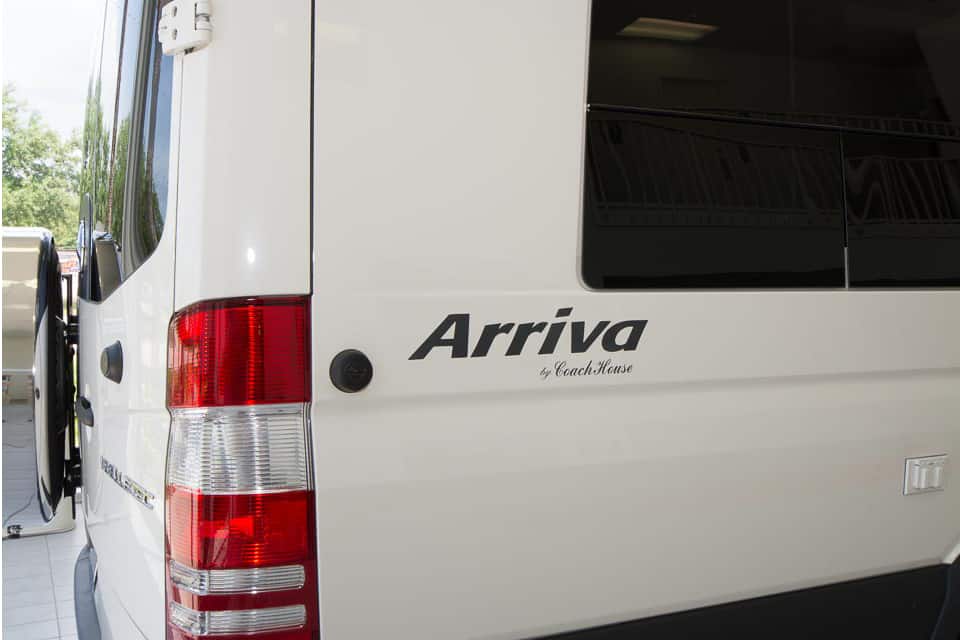 Arriva V24 Exterior Arriva Label Closeup