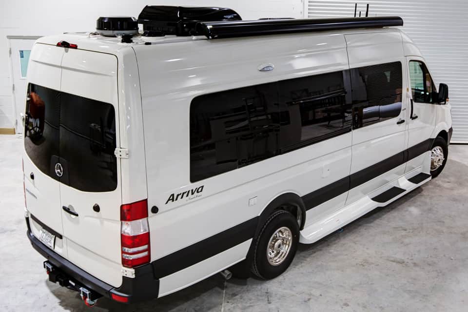 Arriva V24 Exterior Rear View Indoors