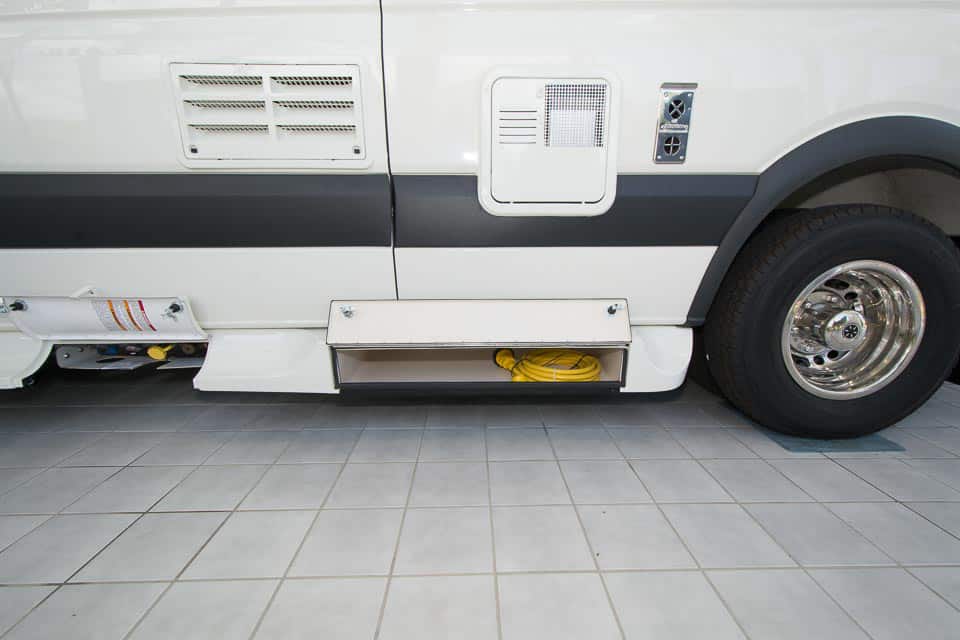 Arriva V24 Exterior Storage Access