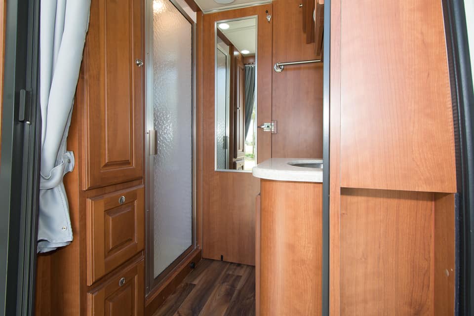 Arriva V24 Interior Bathroom View