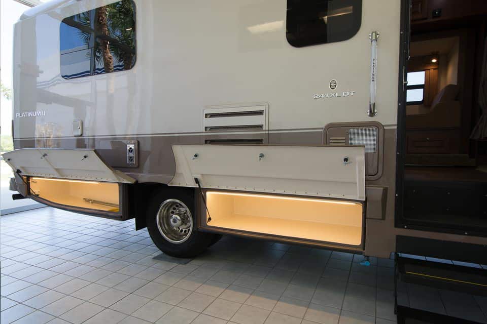 Platinum II 241XL Exterior Storage