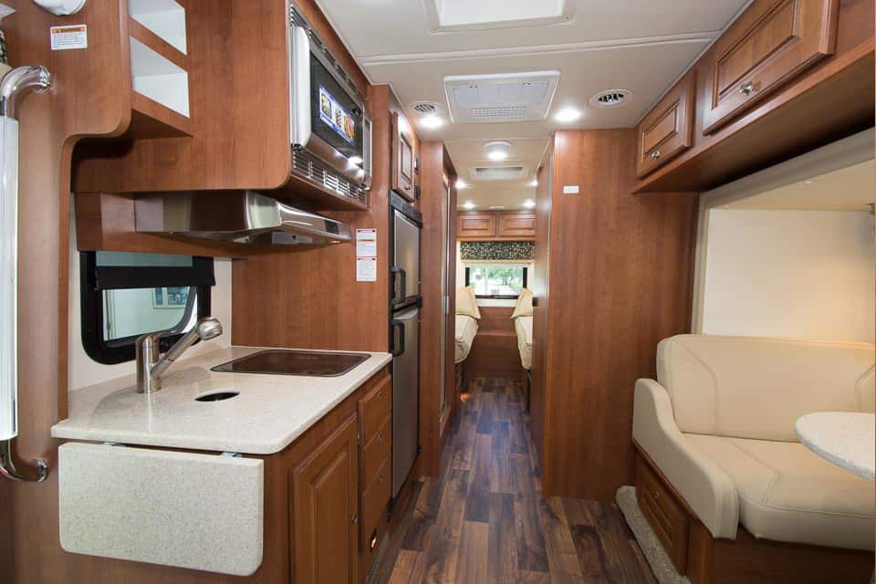 Platinum II 241XL Interior Rear View