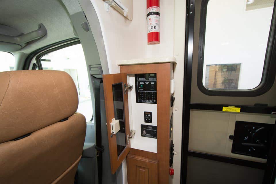 Platinum II 241XL Interior Control Panel