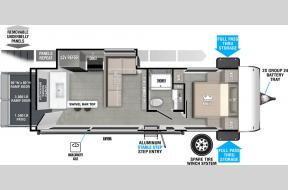 New 2025 Forest River RV Wildwood FSX 269VCX Photo