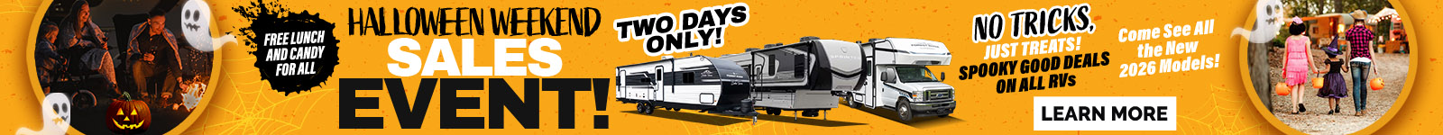 Halloween Weekend Sales Event at Collier RV Halloween Weekend Sales Event at Collier RV