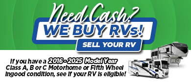 We Buy RVs - Motorhomes and Fifth Wheels