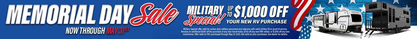 Memorial Day Sale