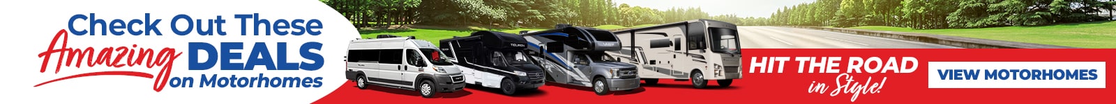 Amazing Deals on Motorhomes