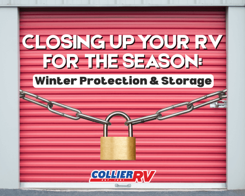 Closing Up Your RV For the Season