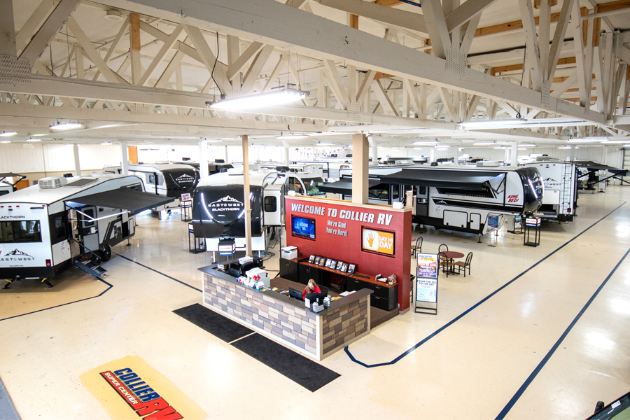 Collier RV Rockford Showroom