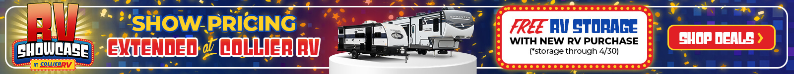 RV Showcase - Show Pricing Extended