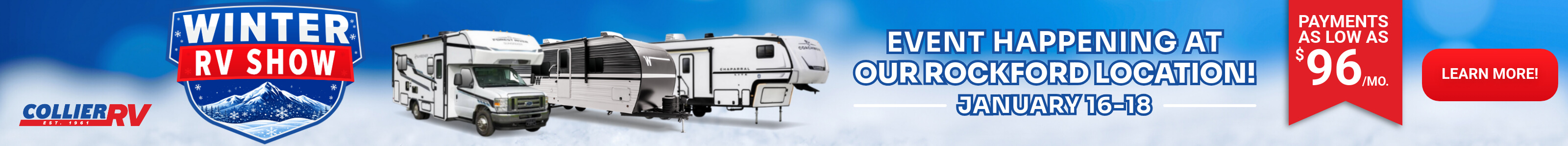 Winter RV Show at Collier RV Rockford