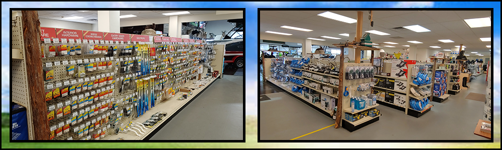 Large store of parts and accessories