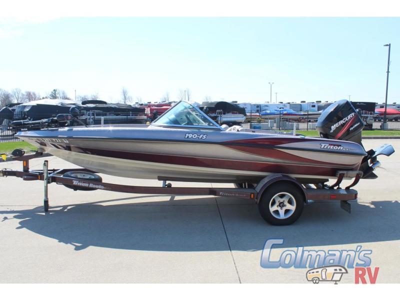 Used 2005 Triton 190FS triton Fish & Ski Boat at Colmans RV