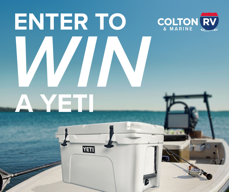 Enter to win a Yeti Cooler