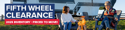 Fifth Wheel Clearance Sale