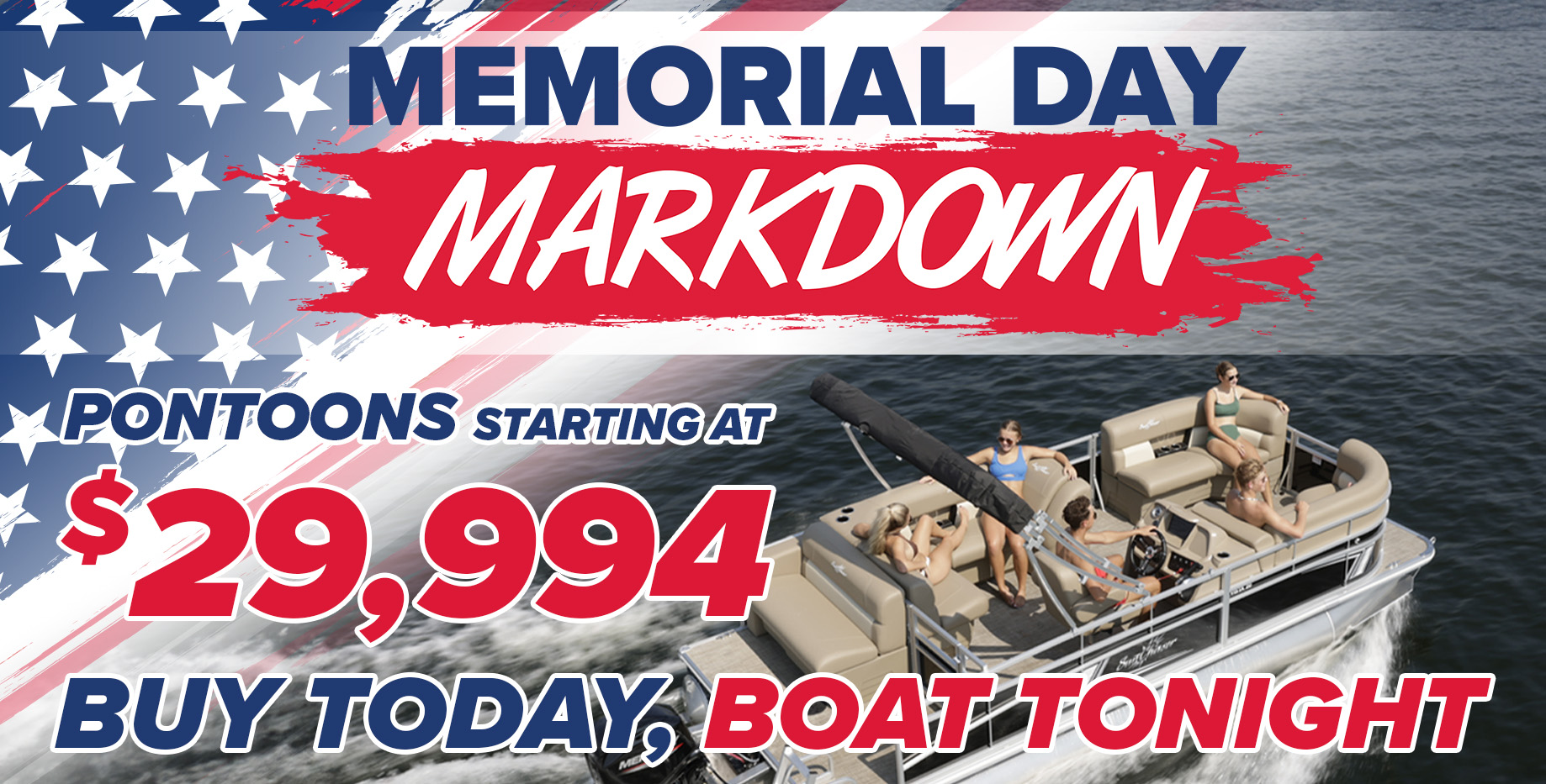 Memorial Boat Markdown