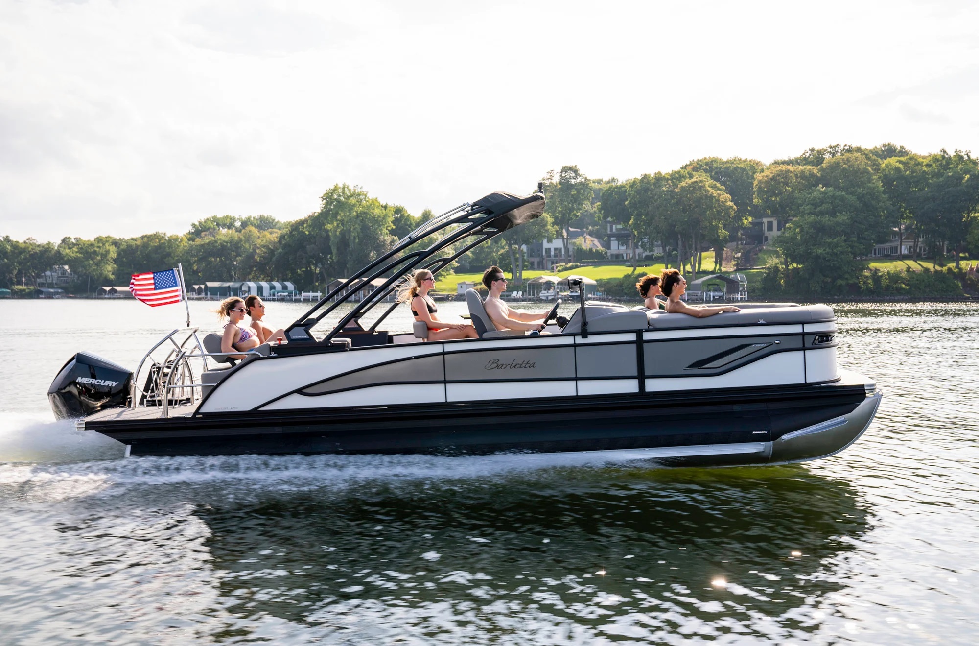 Barletta Corsa Pontoon Boat