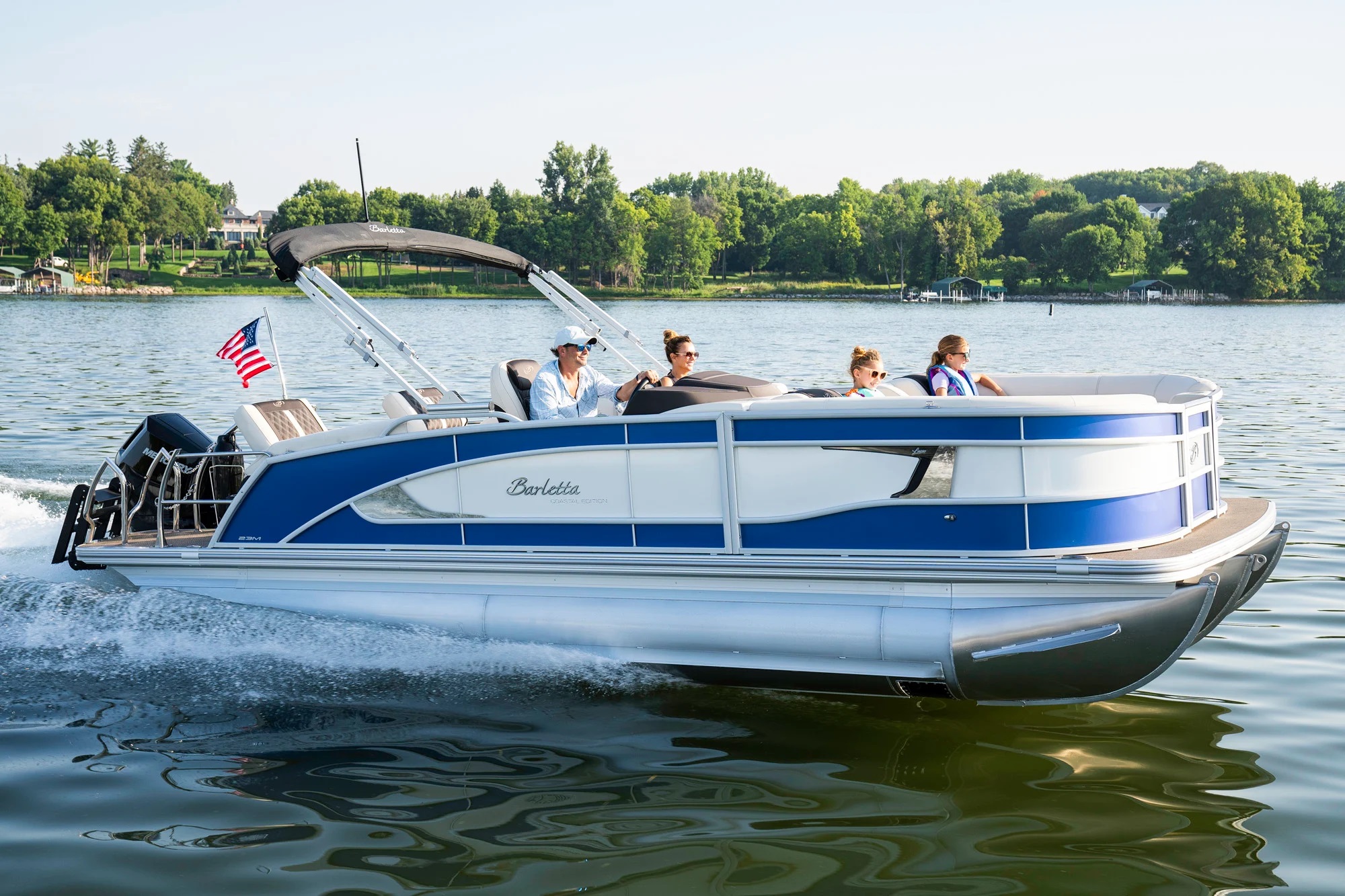 Barletta Lusso Pontoon Boat