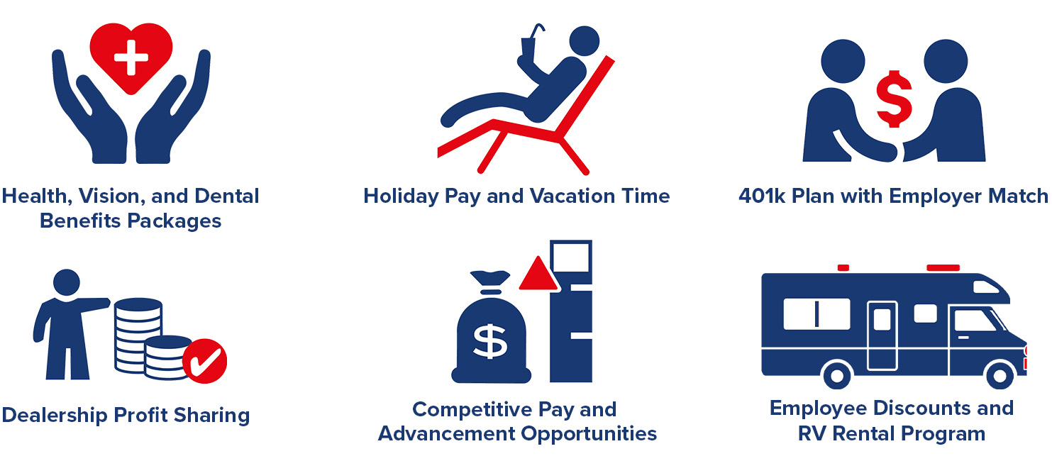 Benefits | Careers at | Colton RV