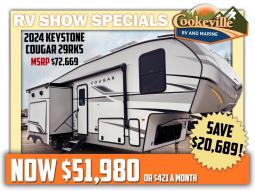 New 2024 Keystone RV Cougar Half-Ton 29RKS Photo