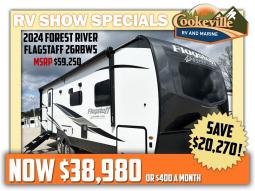 New 2024 Forest River RV Flagstaff Super Lite 26RBWS Photo