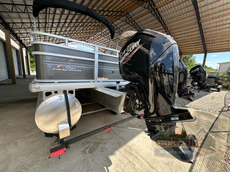 New 2025 Sun Tracker Fishin' Barge 20 DLX Pontoon at Cookeville RV