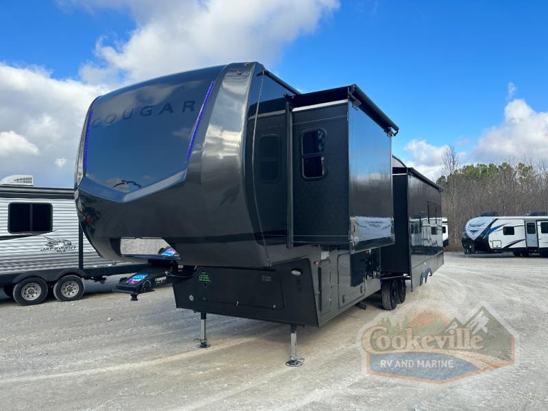 New 2024 Keystone RV Cougar 320RDS Midnight Edition Fifth Wheel at