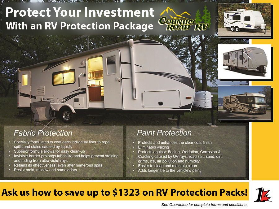 Ask Us How to Save Up to $1323 on RV Protection Packs