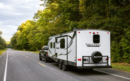 vehicle pulling a travel trailer gulfport