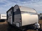 Used 2022 Prime Time RV Avenger 16FQ is lightweight for easier towing.