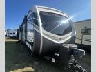 Used 2023 Keystone Outback 341RD travel trailer with stabilizing jack system